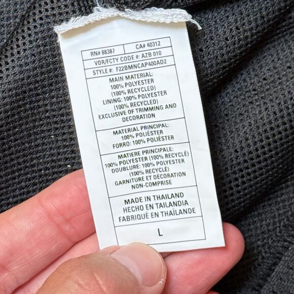 adidas UW Huskies University of Washington Mesh Hoodie Black L NWT HN7656 - Picture 6 of 8